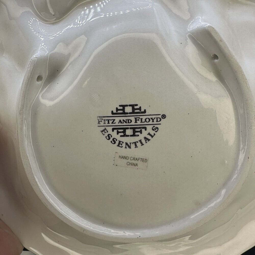 Vintage Fritz And Floyd Christmas Dish With Santa - Picture 4 of 5